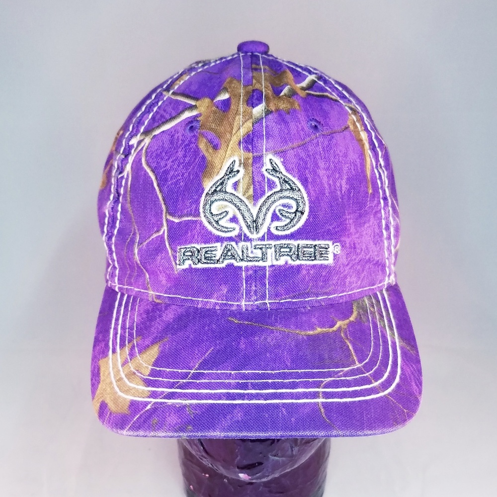 REALTREE Purple Camo Cap Women's Hat Adjustable